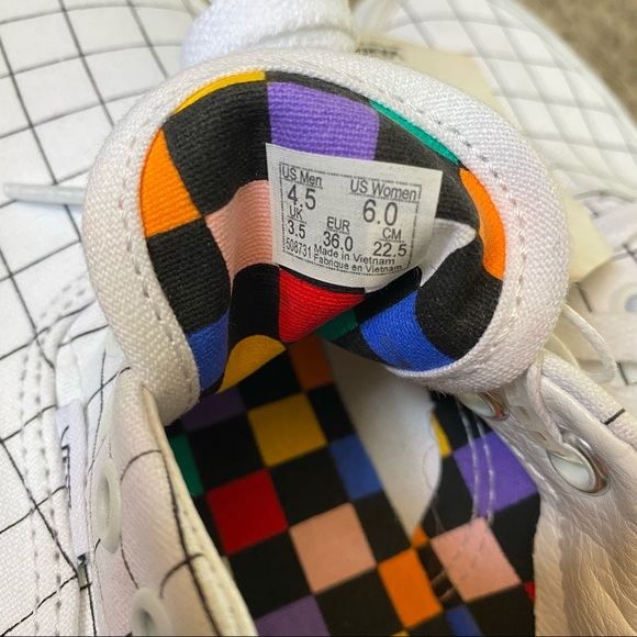 LTD Vans U-color Era Checkerboard Authentic NWOB - Picture 5 of 10